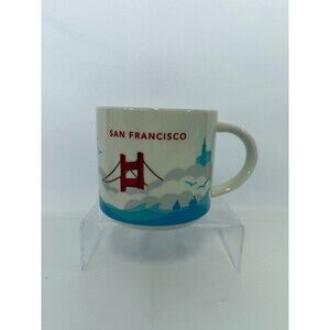 You Are Here San Francisco Starbucks Mug Golden Gate Bridge